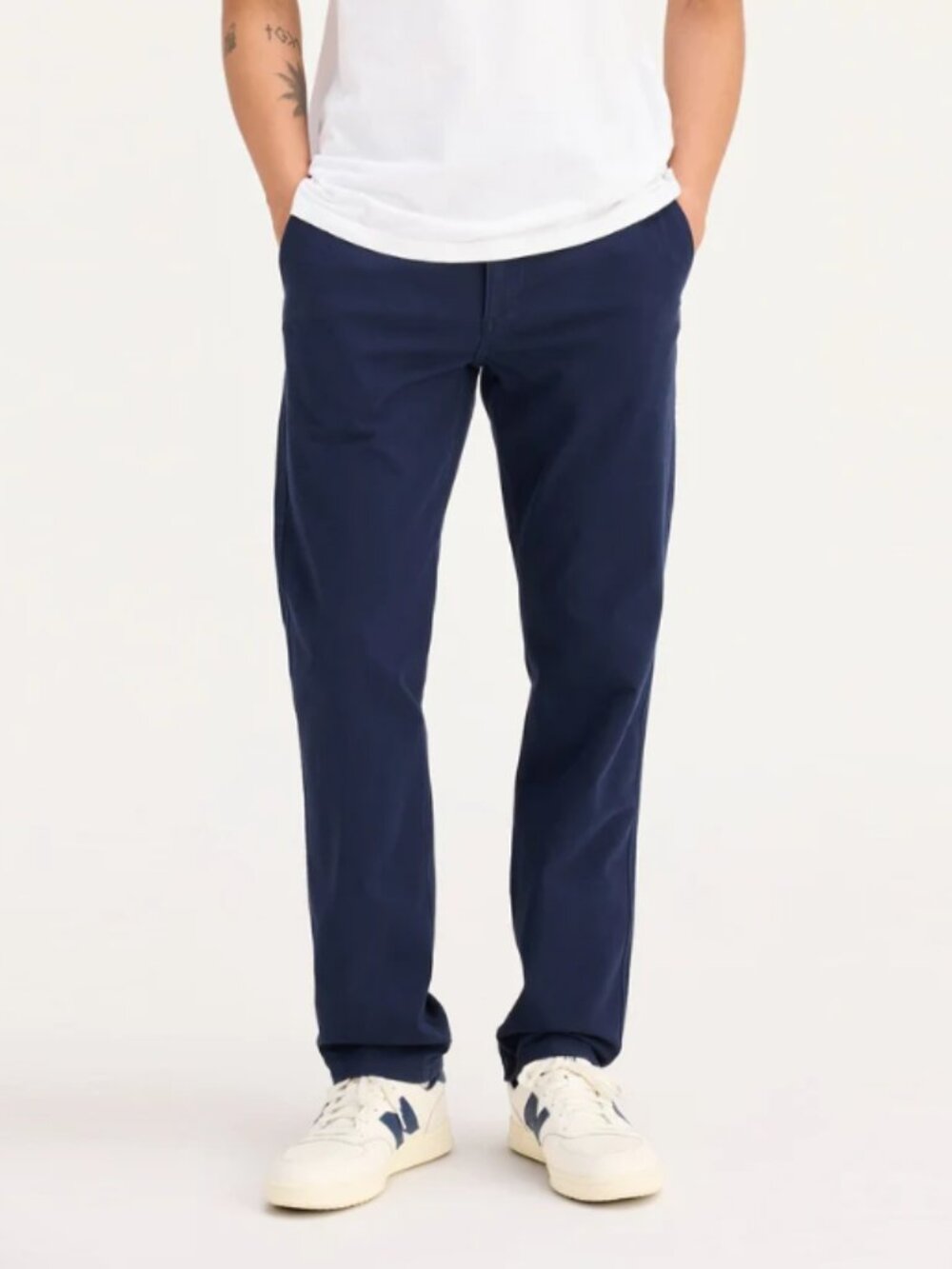 Dockers Smart 360 Flex Men’s Navy Straight Fit Pants – Stretch Chinos